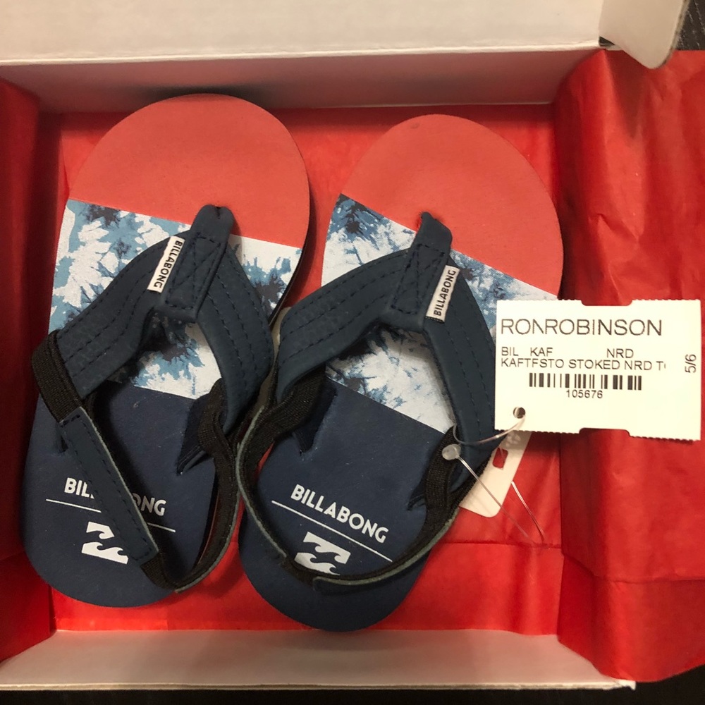 Billabong toddler stoked sandals